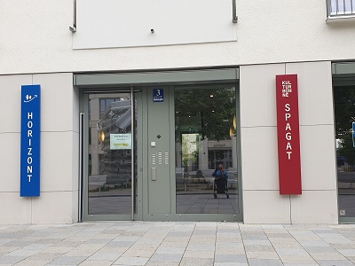 Kulturbühne Spagat: Eingang