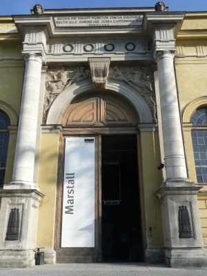 Entrance of Marstall